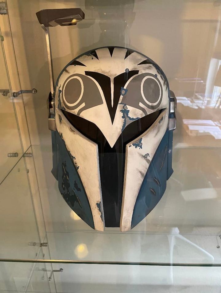 Bo-Katan The mandalorian armor partial kit and helmet 3D print model_3