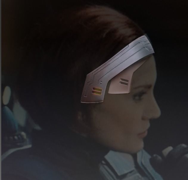 Bo-Katan The mandalorian armor partial kit and helmet 3D print model_40