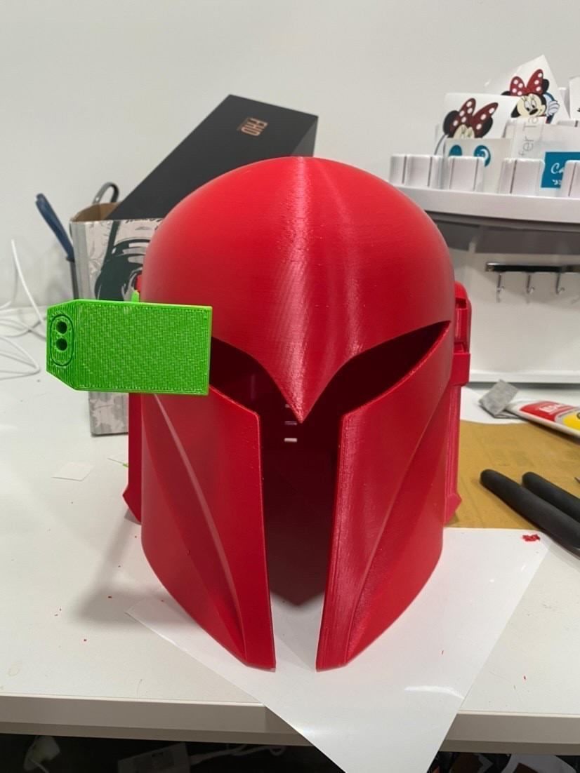 Bo-Katan The mandalorian armor partial kit and helmet 3D print model_4