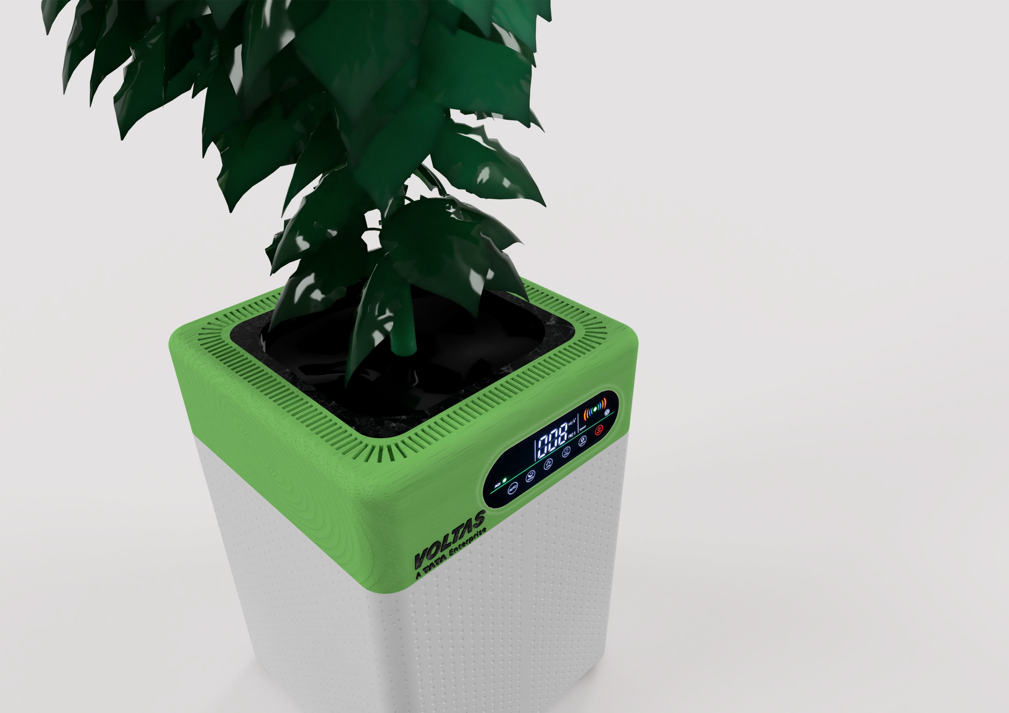 Air Purifier 3D model_2