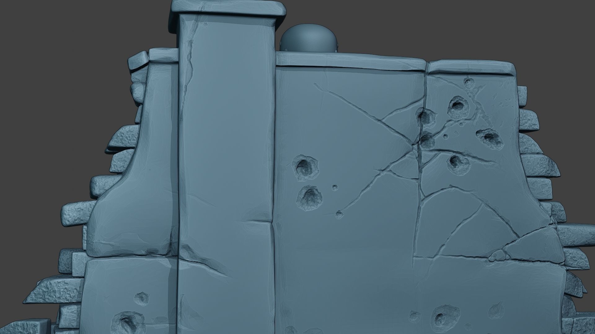 German soldier ww2 cover down G5 3D print model_28