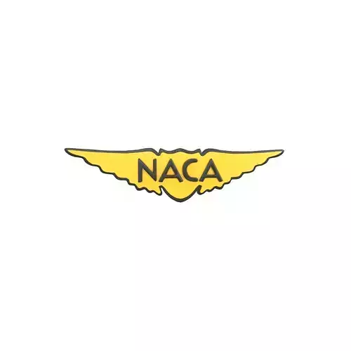 NASA 1915 Logo v1 001 Free low-poly 3D model
