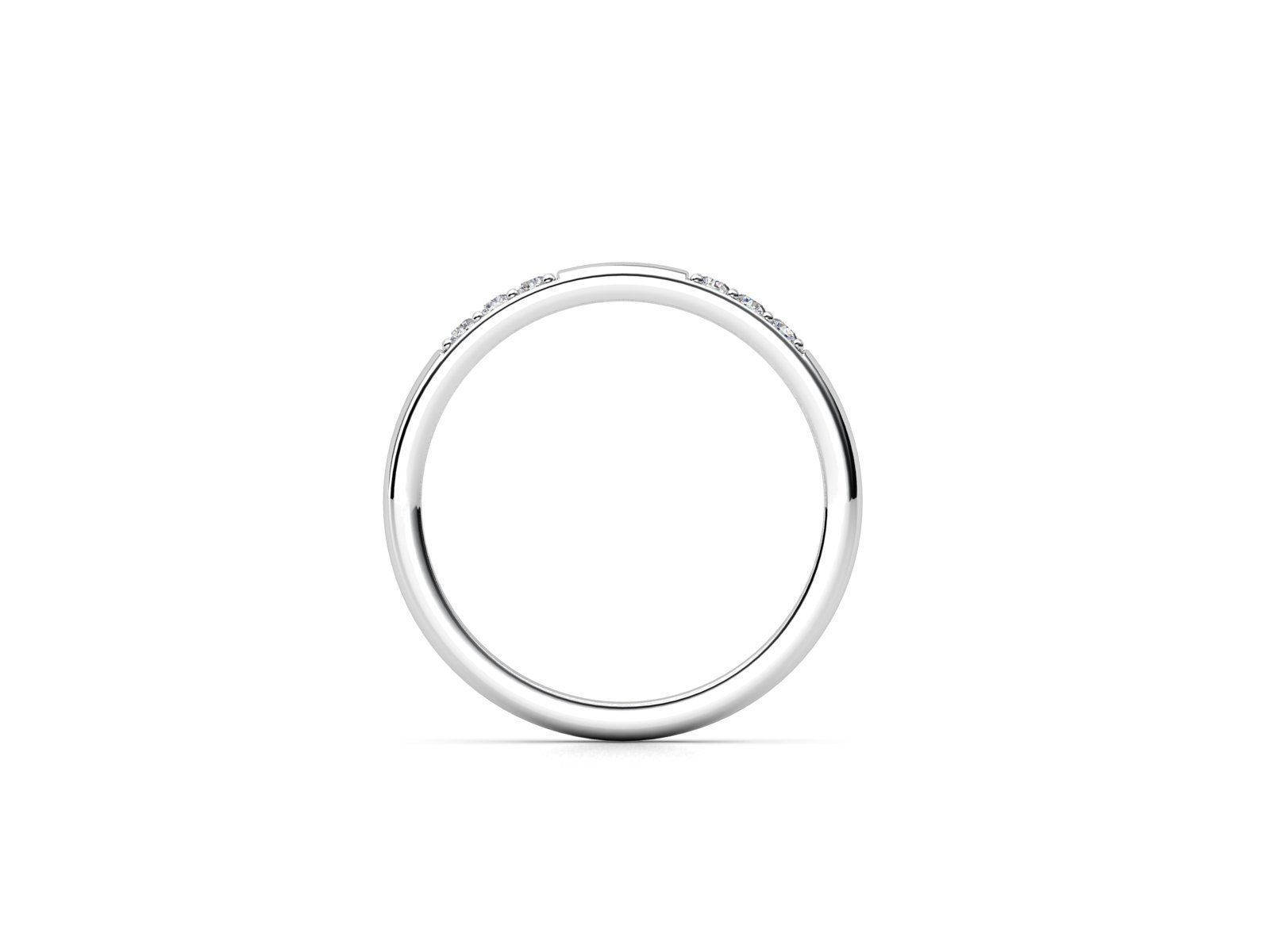 ZDR057 diamond eternity ring gold 3D print model_3