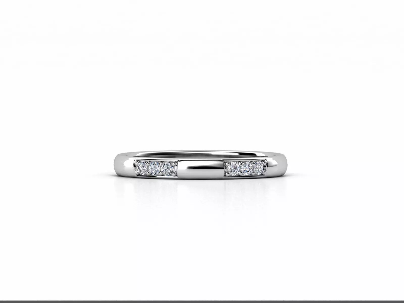 ZDR057 diamond eternity ring gold 3D print model_0