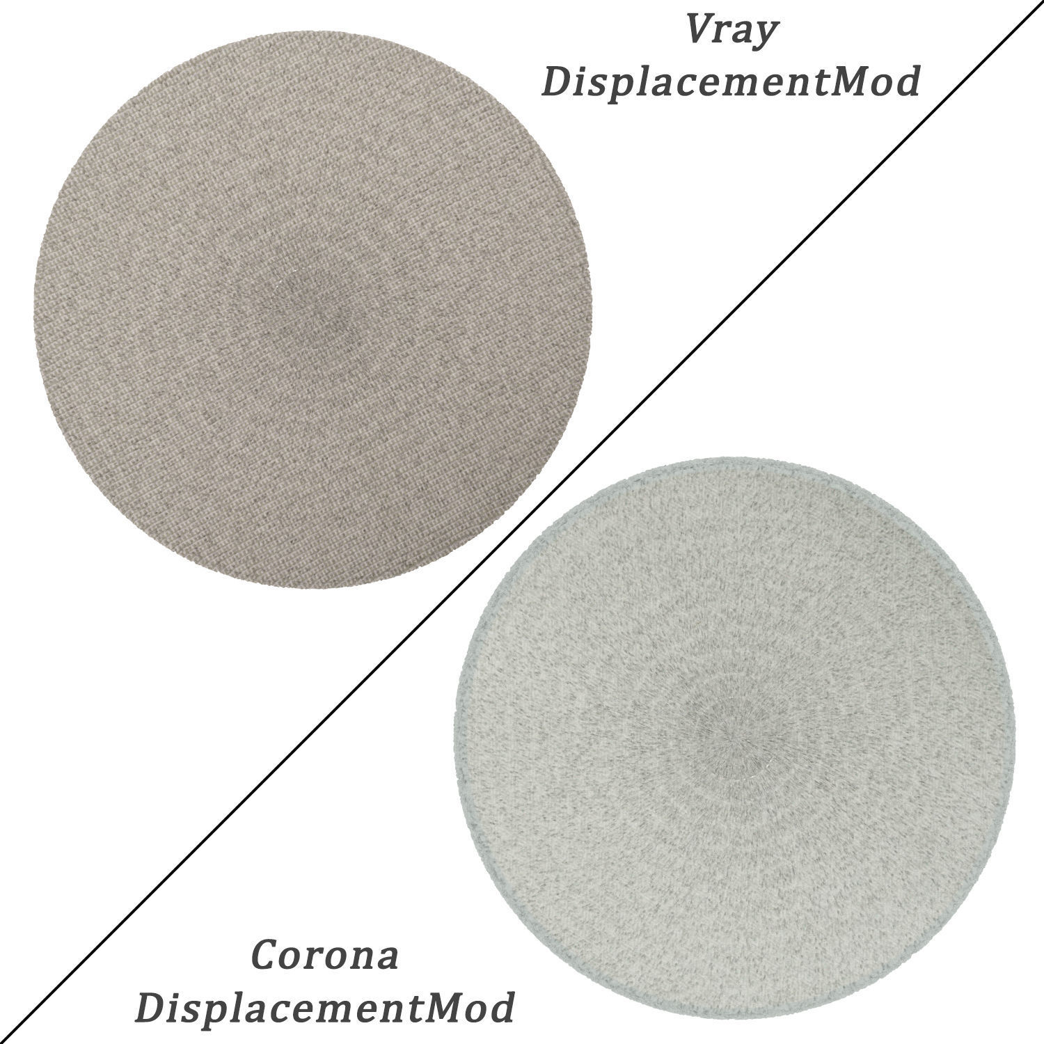 Round Rug Set 293 3D model_1