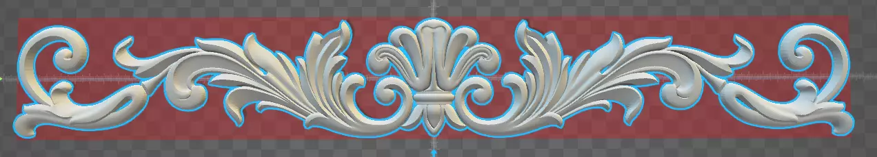 decoration ARCH Low-poly 3D model