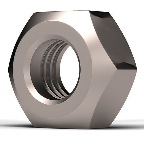 Hex Nut Low-poly 3D model