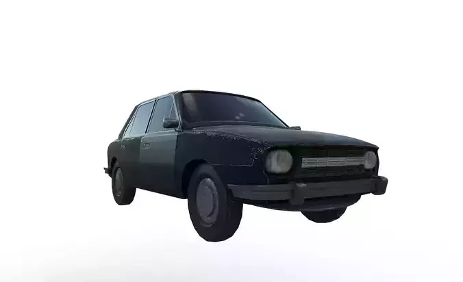 Postapocalyptic car Skoda 105