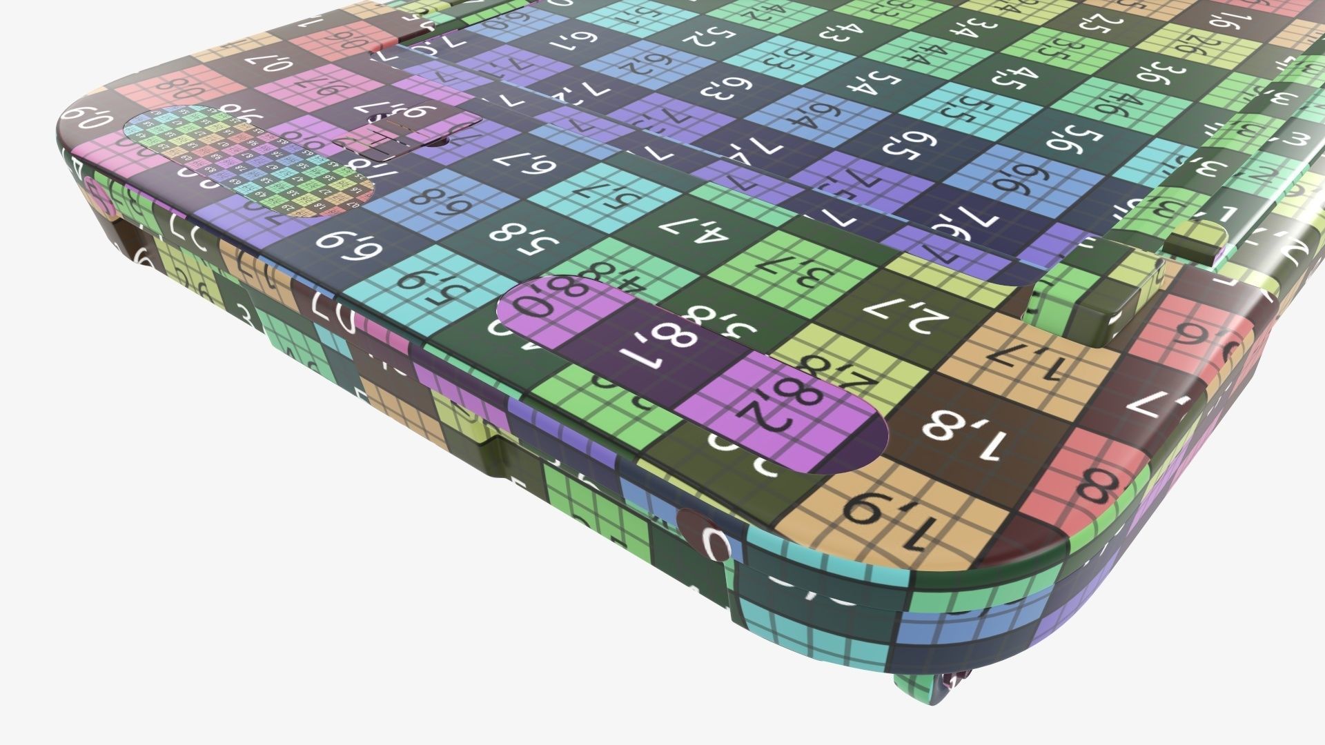 Electric compact walking machine 3D model_22