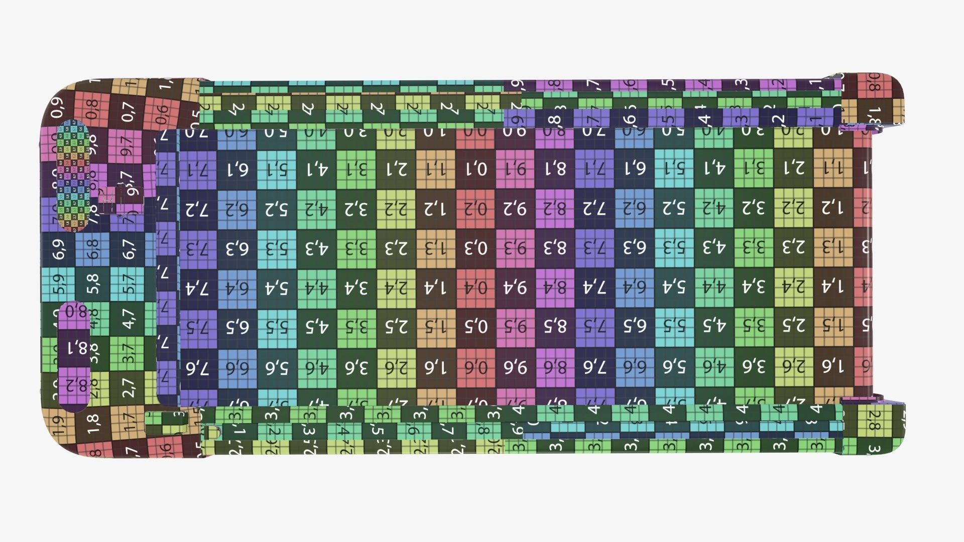 Electric compact walking machine 3D model_26