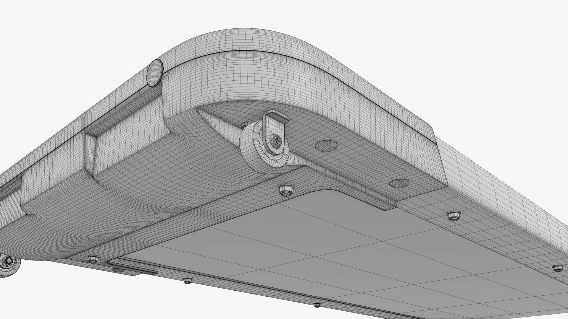 Electric compact walking machine 3D model_14