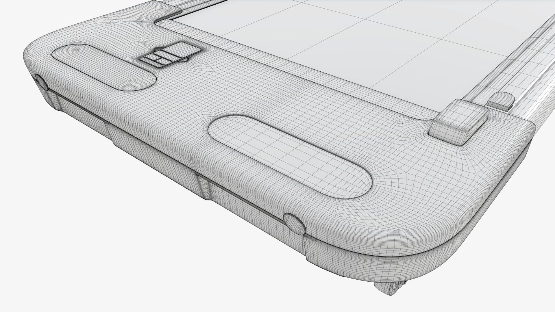 Electric compact walking machine 3D model_13