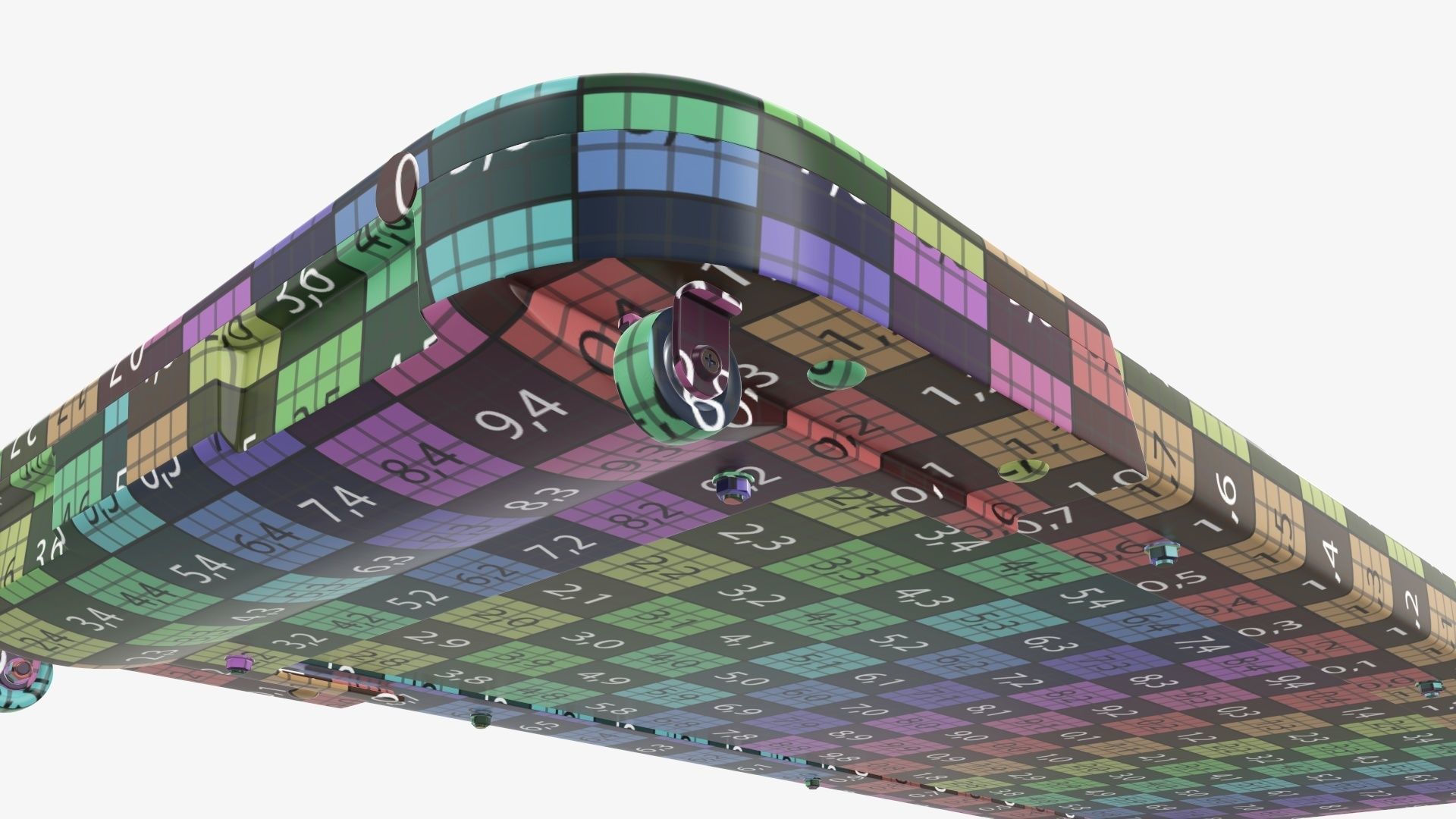 Electric compact walking machine 3D model_23