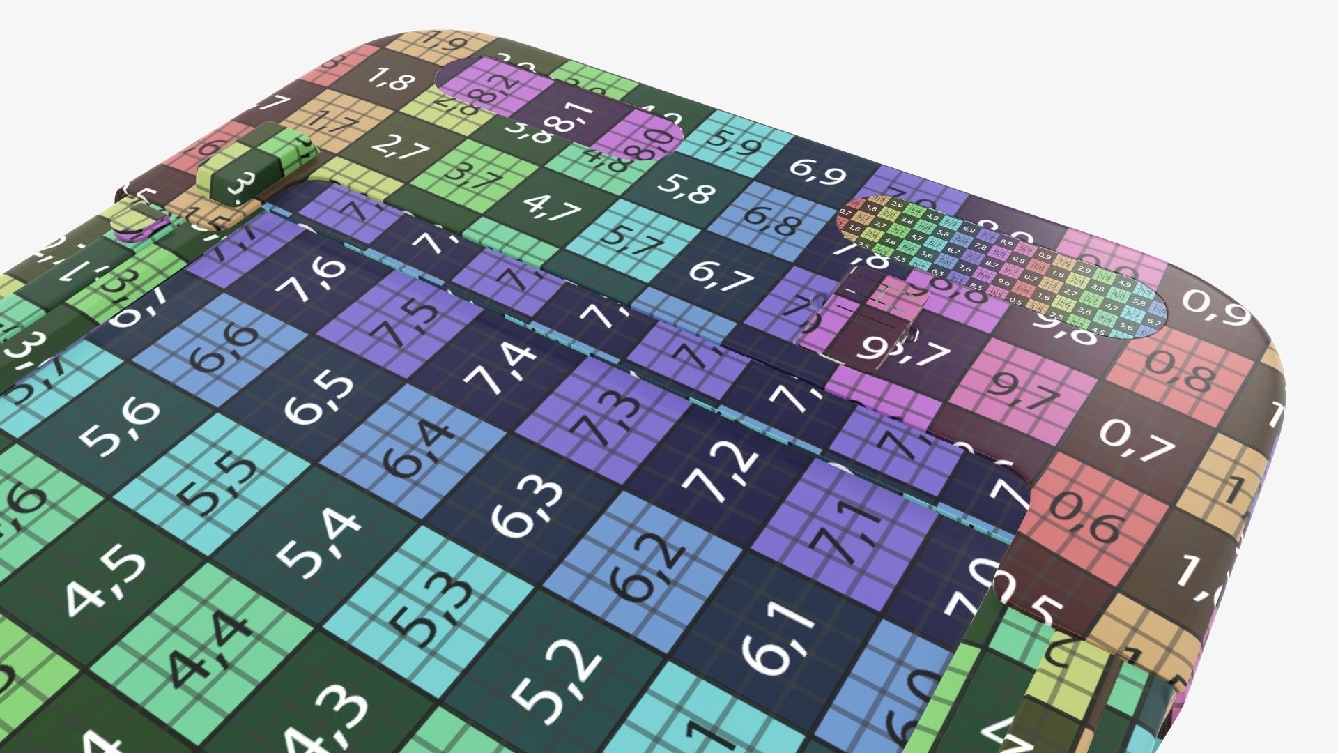 Electric compact walking machine 3D model_21