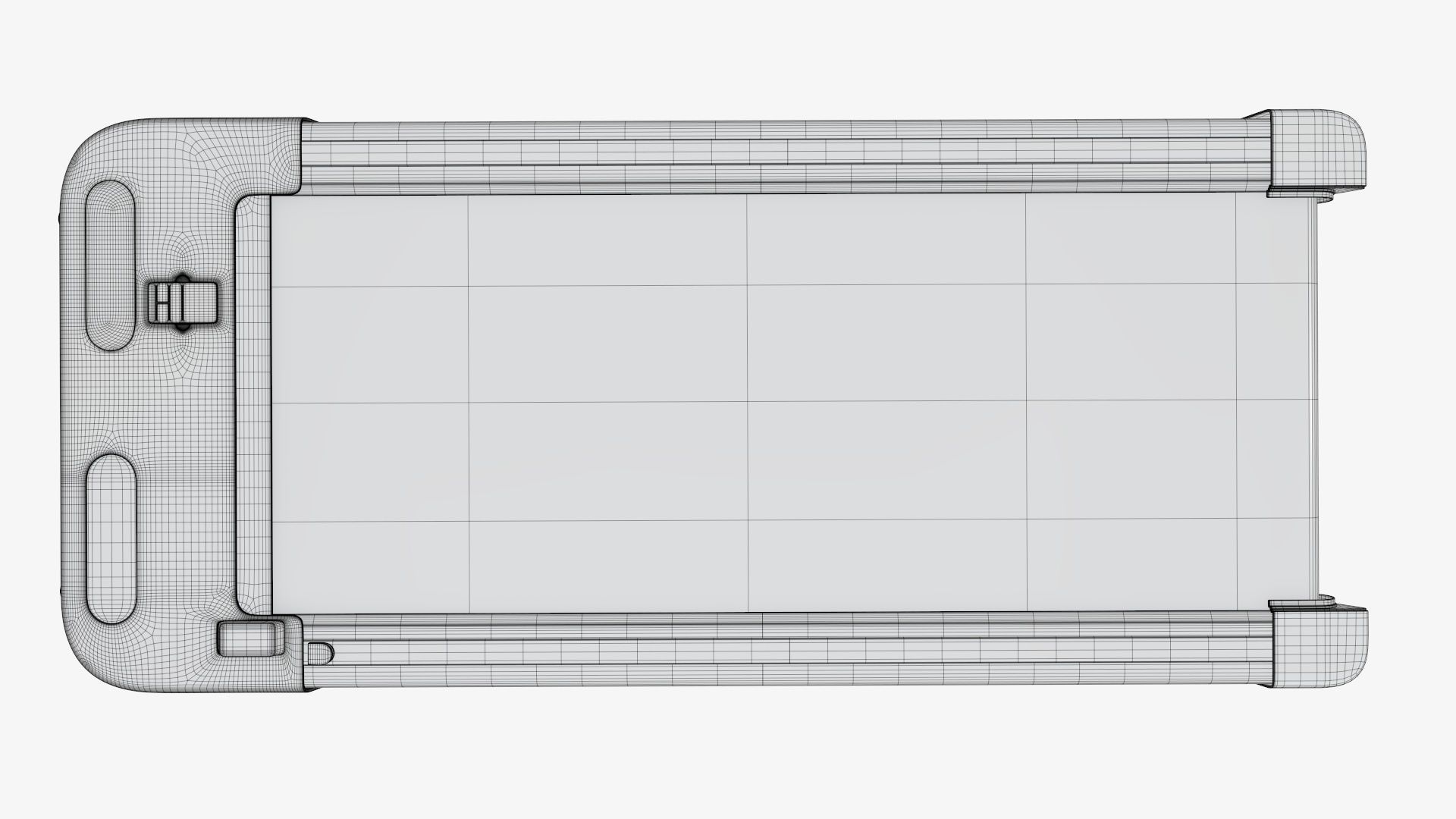 Electric compact walking machine 3D model_17