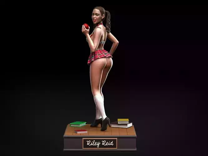 Riley Reid 3D print model