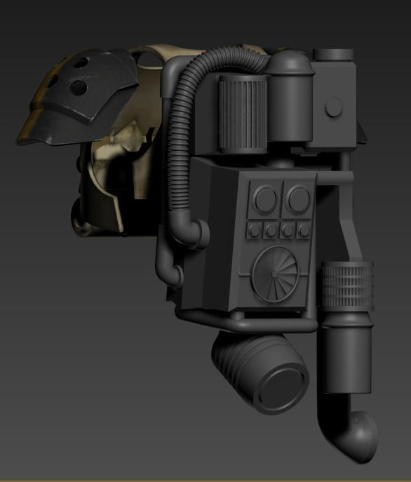 Imperial EVO trooper 15cm figure conversion 2021 3D print model_4