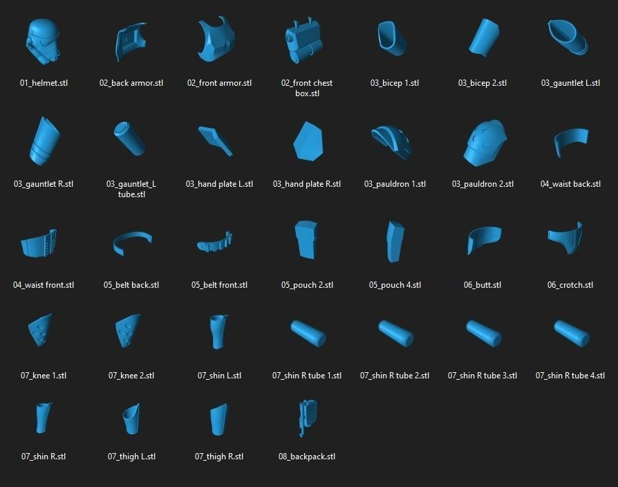 Imperial EVO trooper 15cm figure conversion 2021 3D print model_1