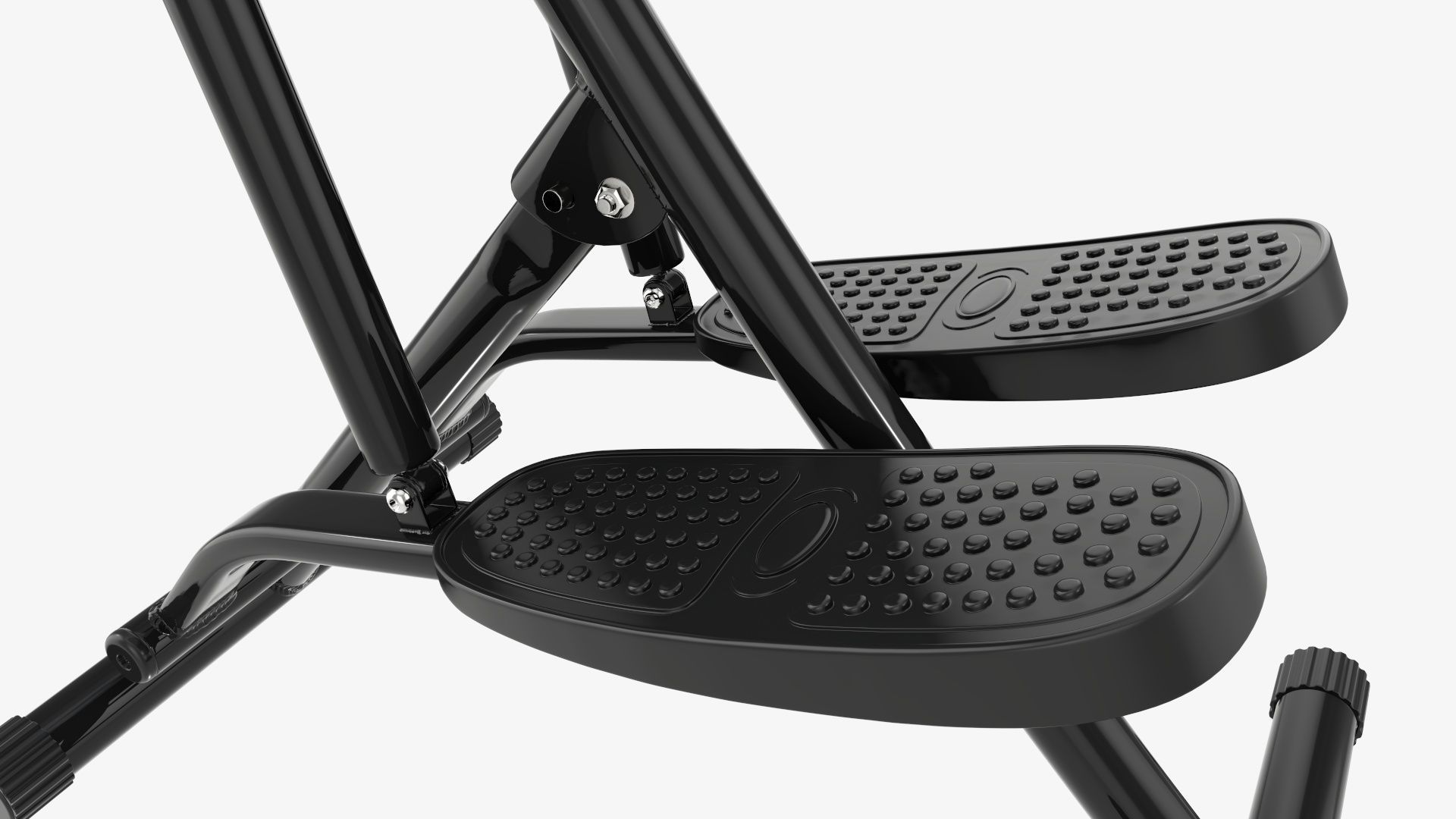 Step machine for fitness exercise 3D model_4