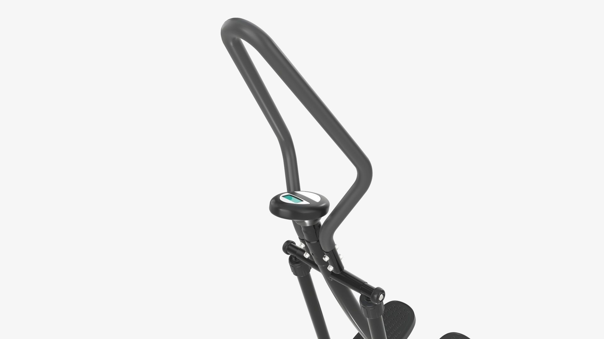 Step machine for fitness exercise 3D model_8