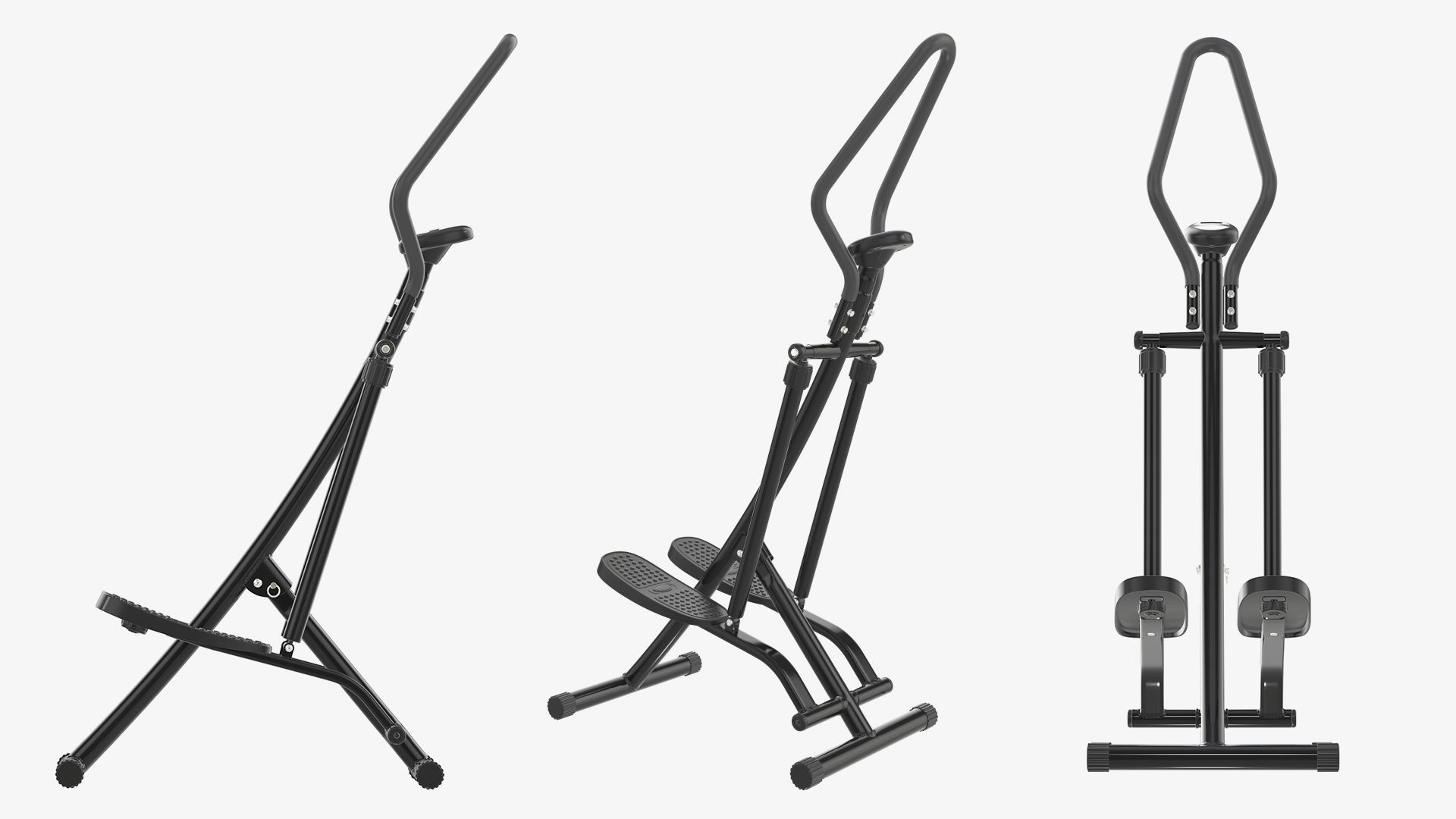 Step machine for fitness exercise 3D model_1