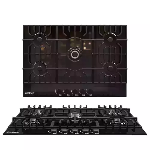 Cooktop01 two checkered mats