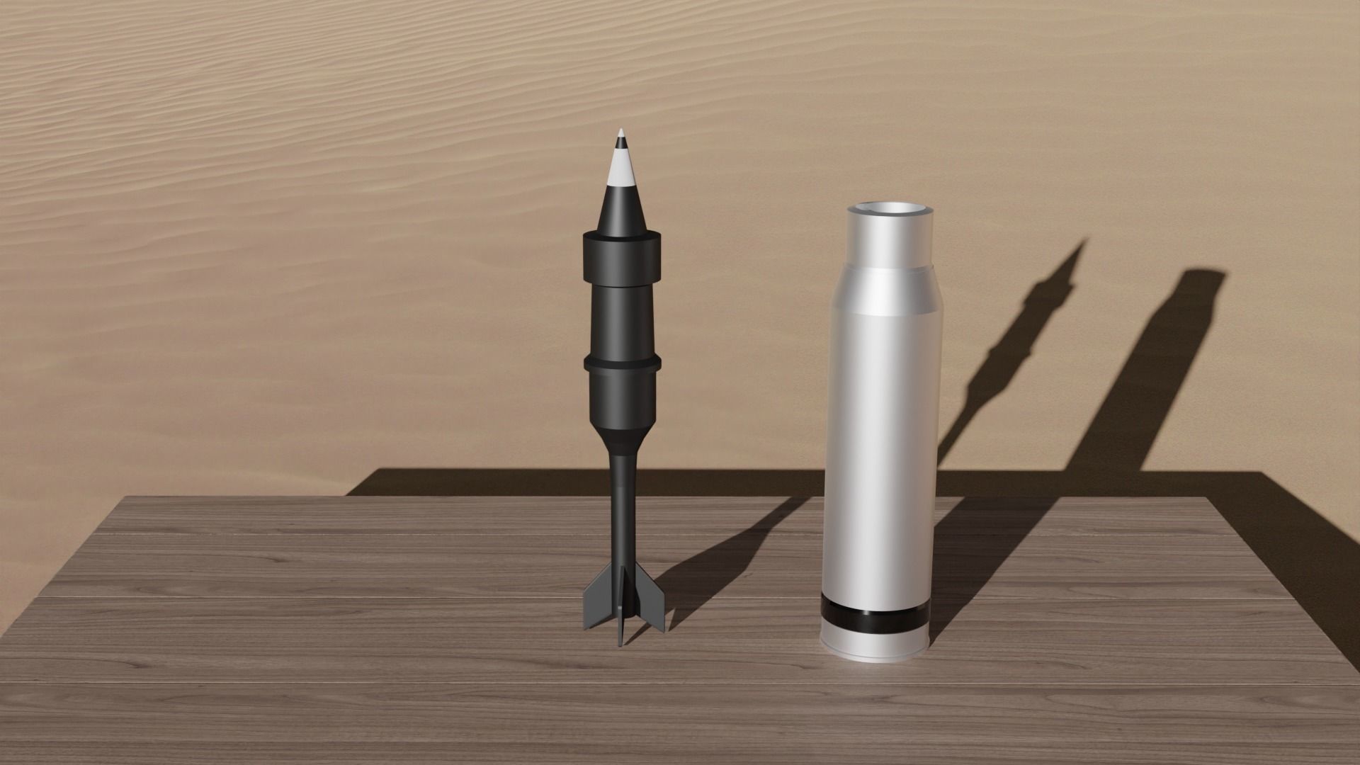 Ultimate NATO Tank Shells Pack 3D model_4