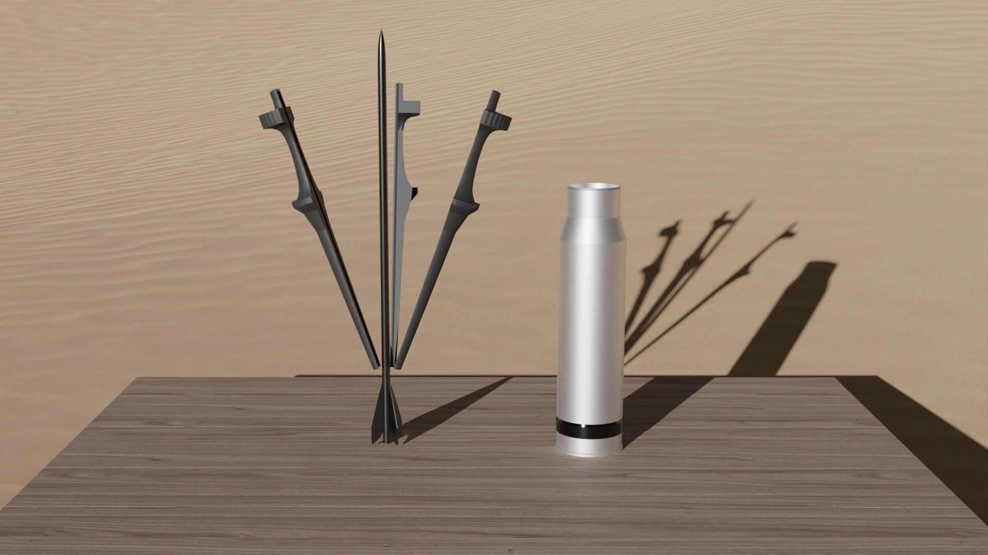 Ultimate NATO Tank Shells Pack 3D model_1