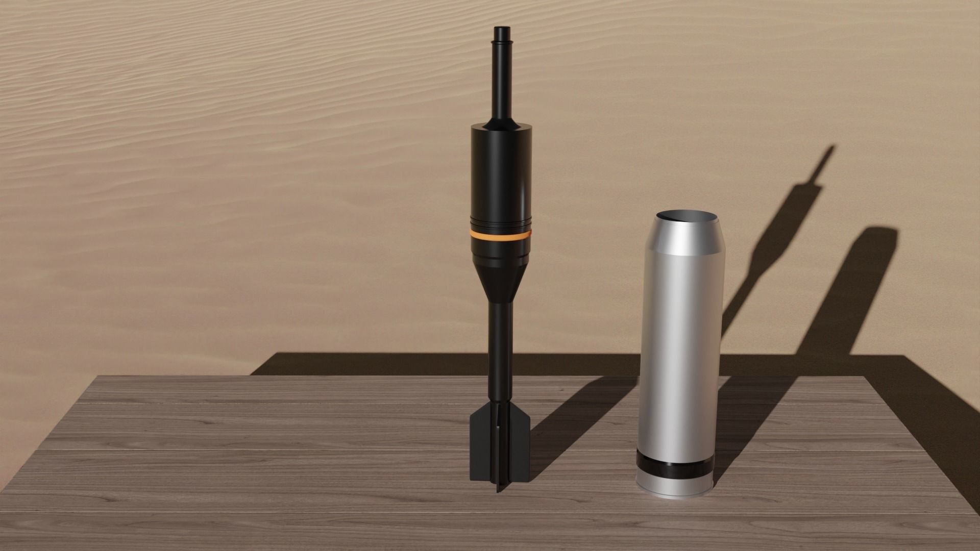 Ultimate NATO Tank Shells Pack 3D model_2