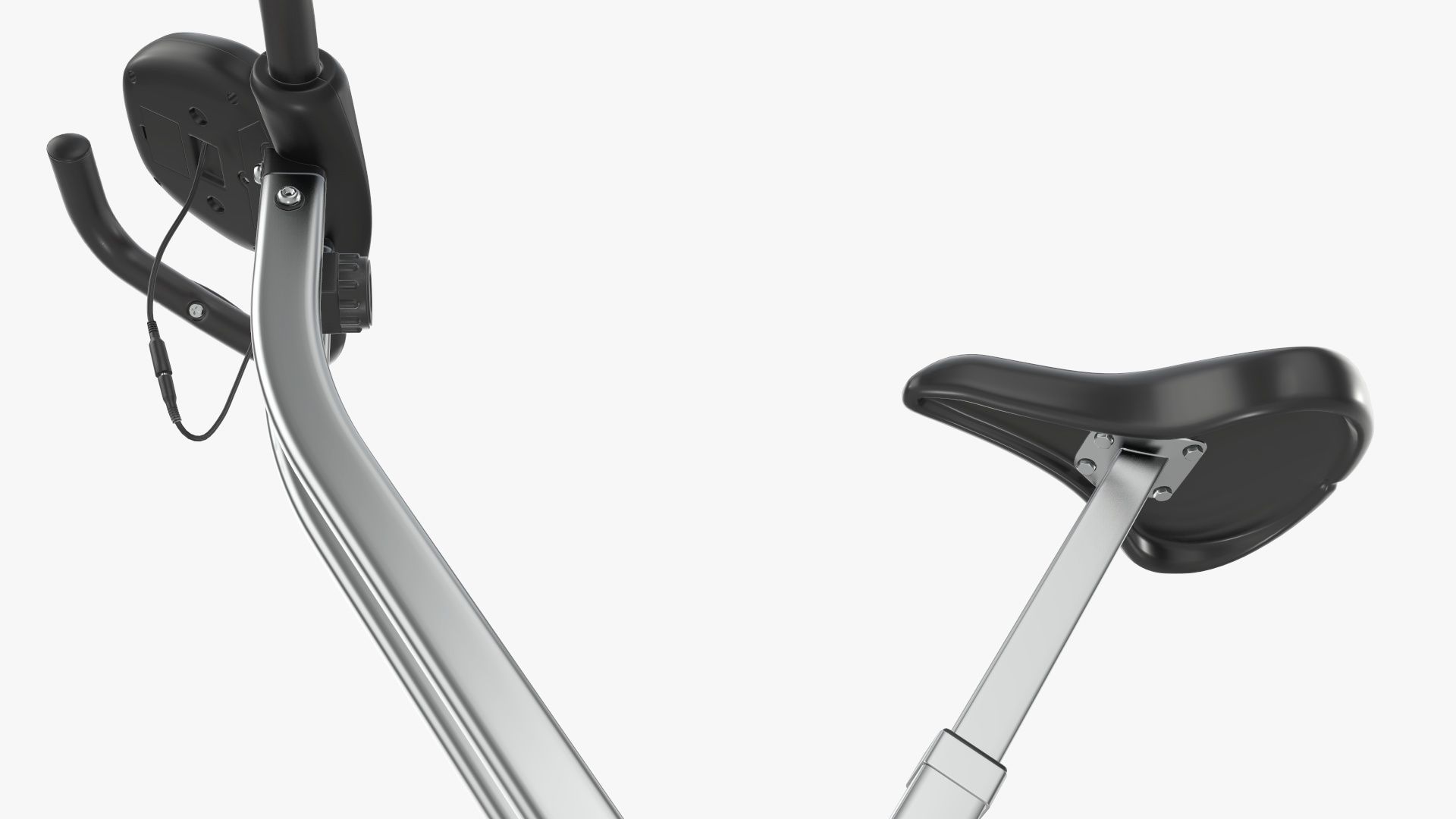 Fitness bike trainer folding 3D model_6