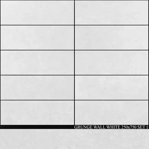 Peronda Grunge Wall White 250x750 Set 1