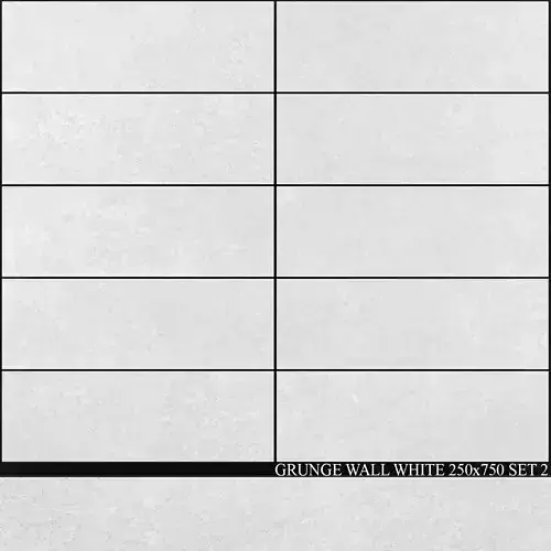 Peronda Grunge Wall White 250x750 Set 2