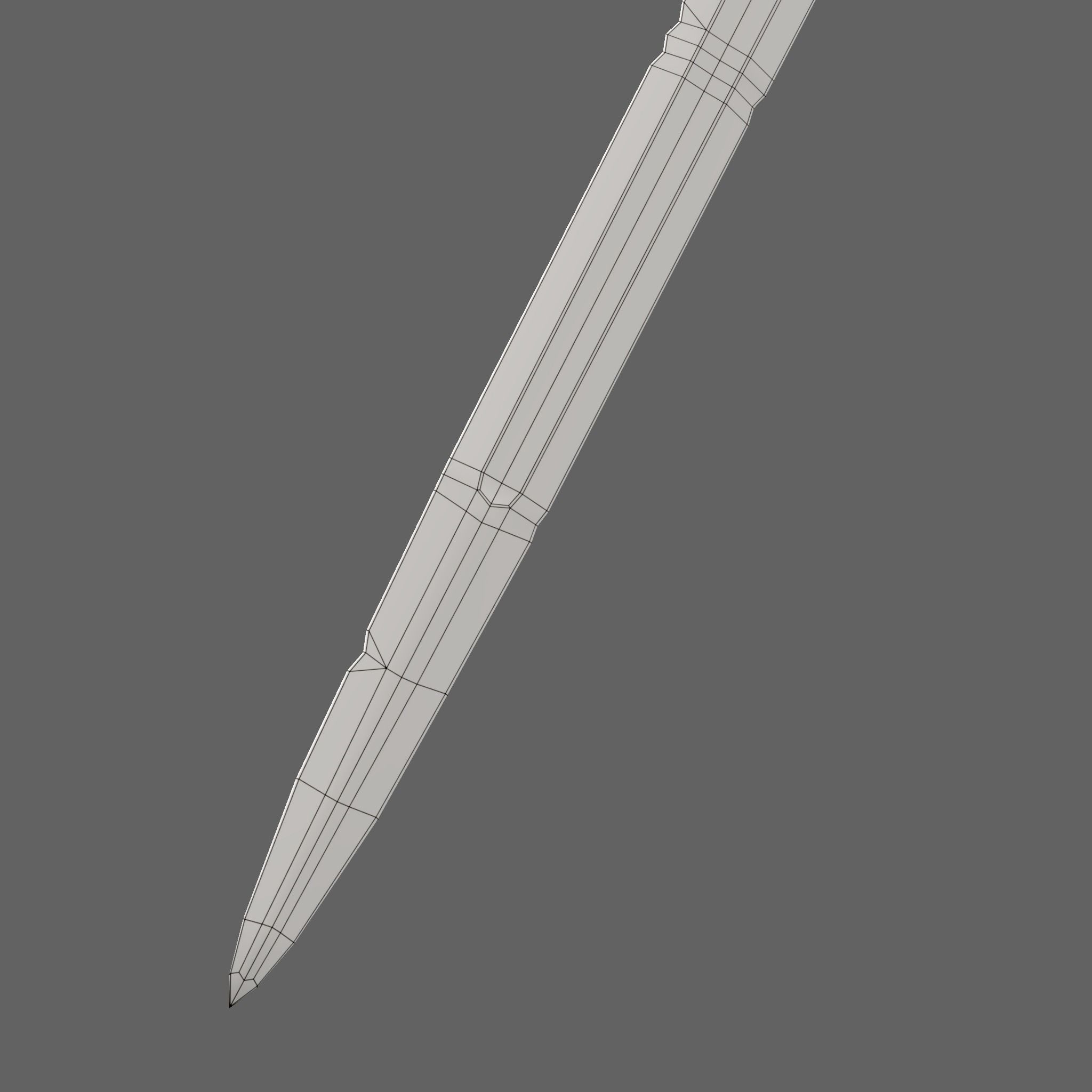 Anglo Saxon Sword  Low-poly 3D model_45