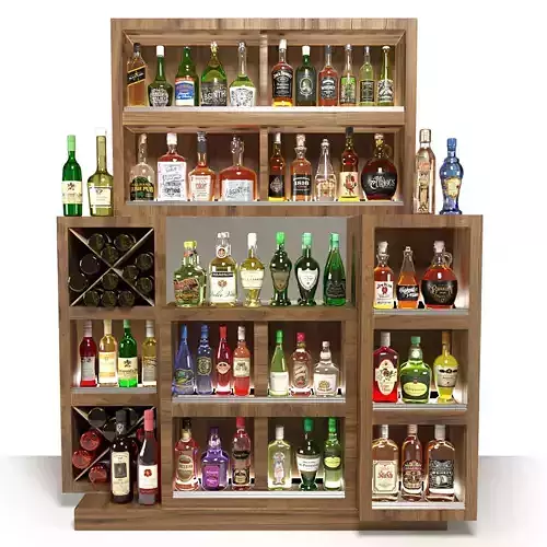 AlcoholStand liquor display cabinet