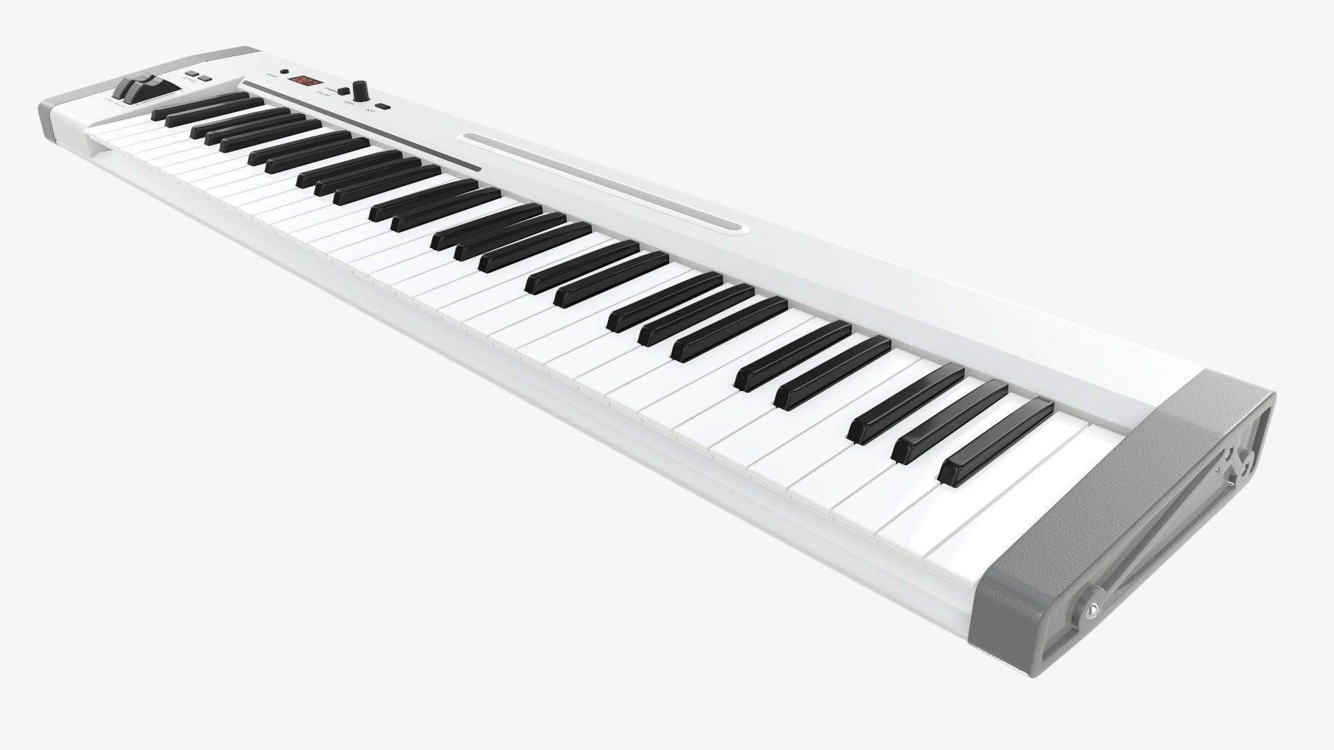 Master midi keyboard 61 key 3D model_5