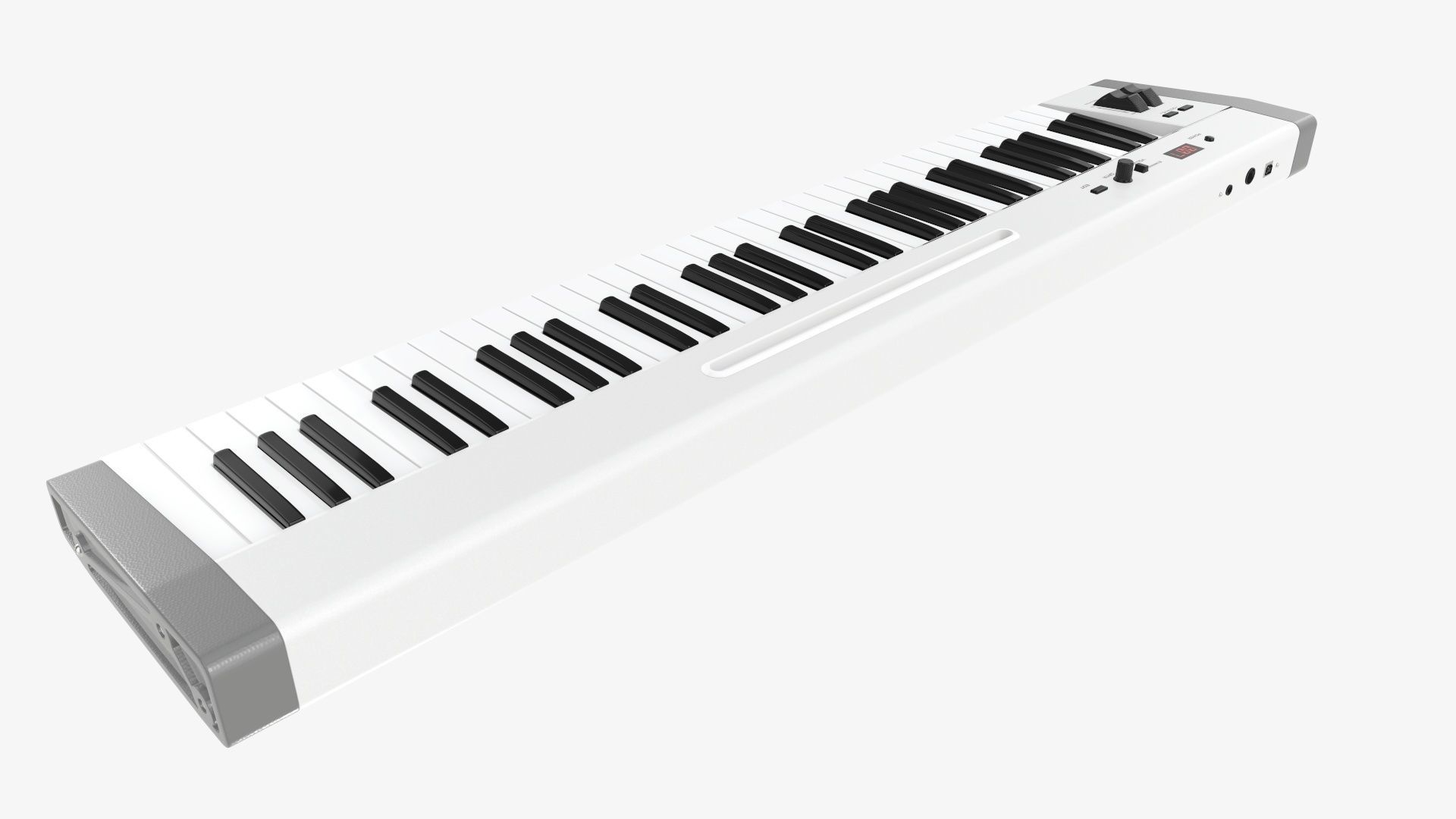 Master midi keyboard 61 key 3D model_4