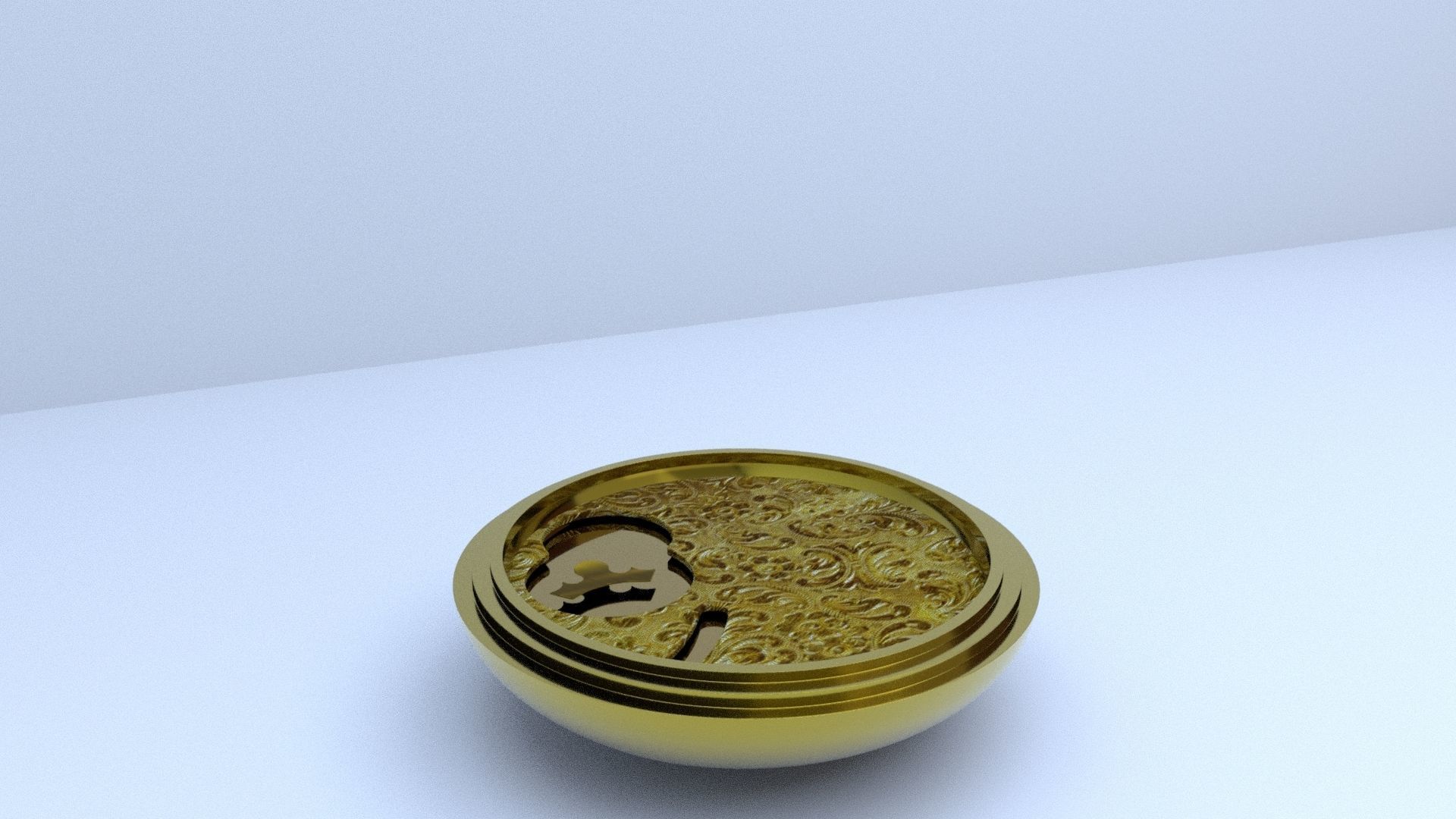 watch pocket watch Low-poly 3D model_4
