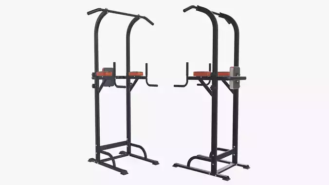 Fitness power cage multifunctional  3D model