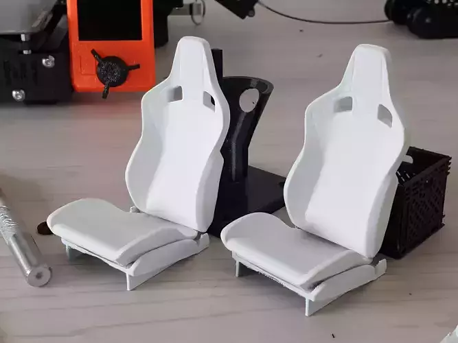 10th scale RC Drift Car Recaro Sportster seat 3D print model 3D print model