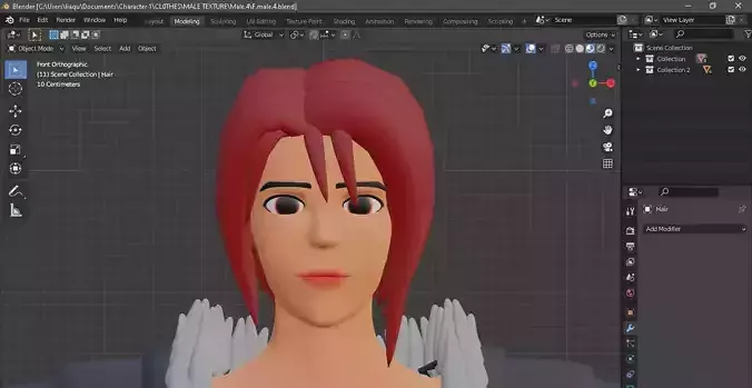 Olden Warrior stylized character 4 Free low-poly 3D model