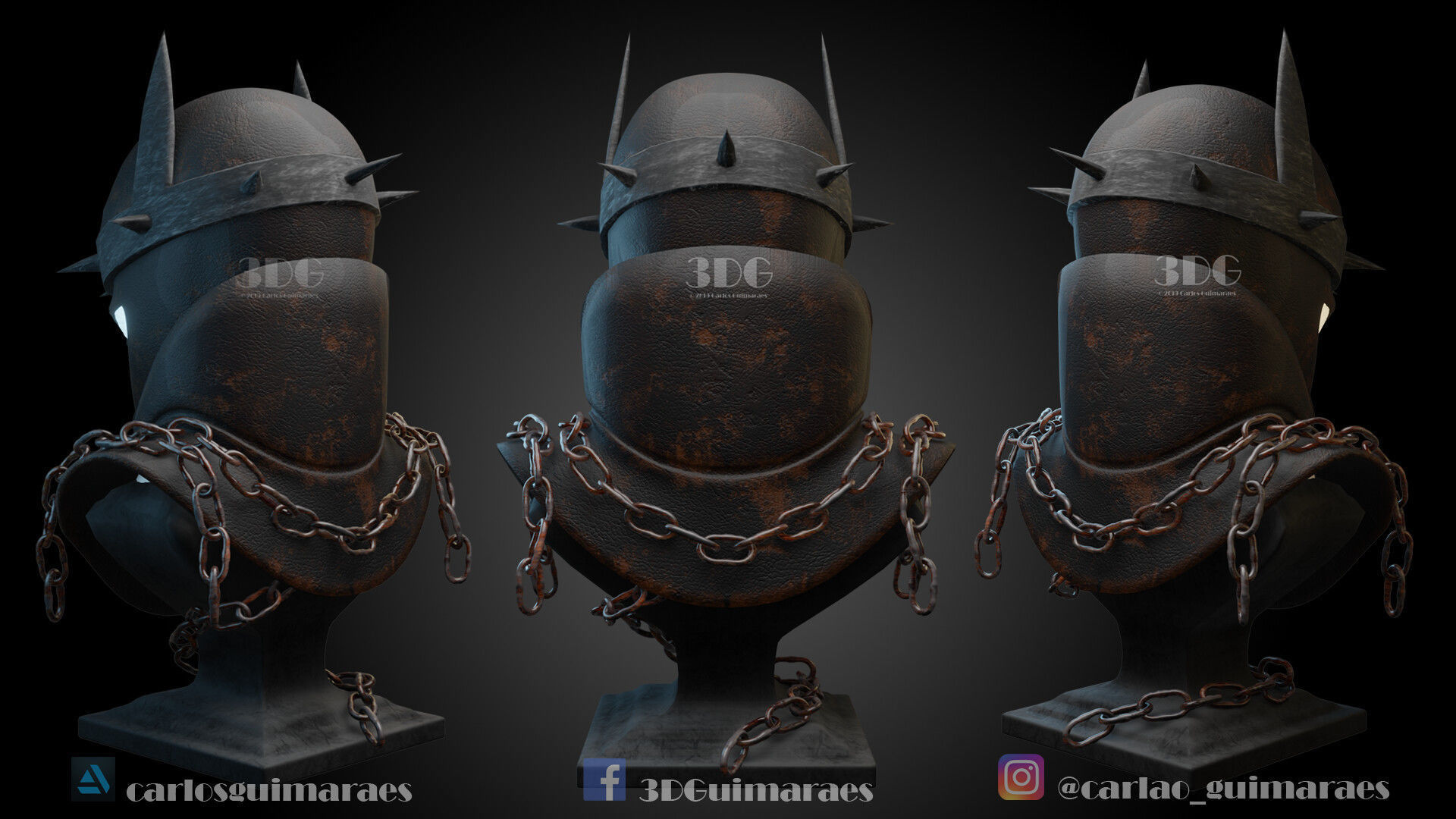 The Batman Who Laughs 3D model_4