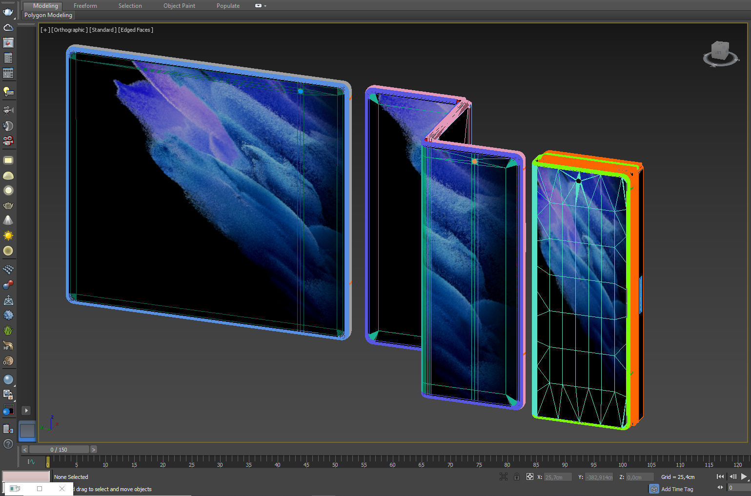 Samsung Galaxy Fold 3 concept 3D model_16