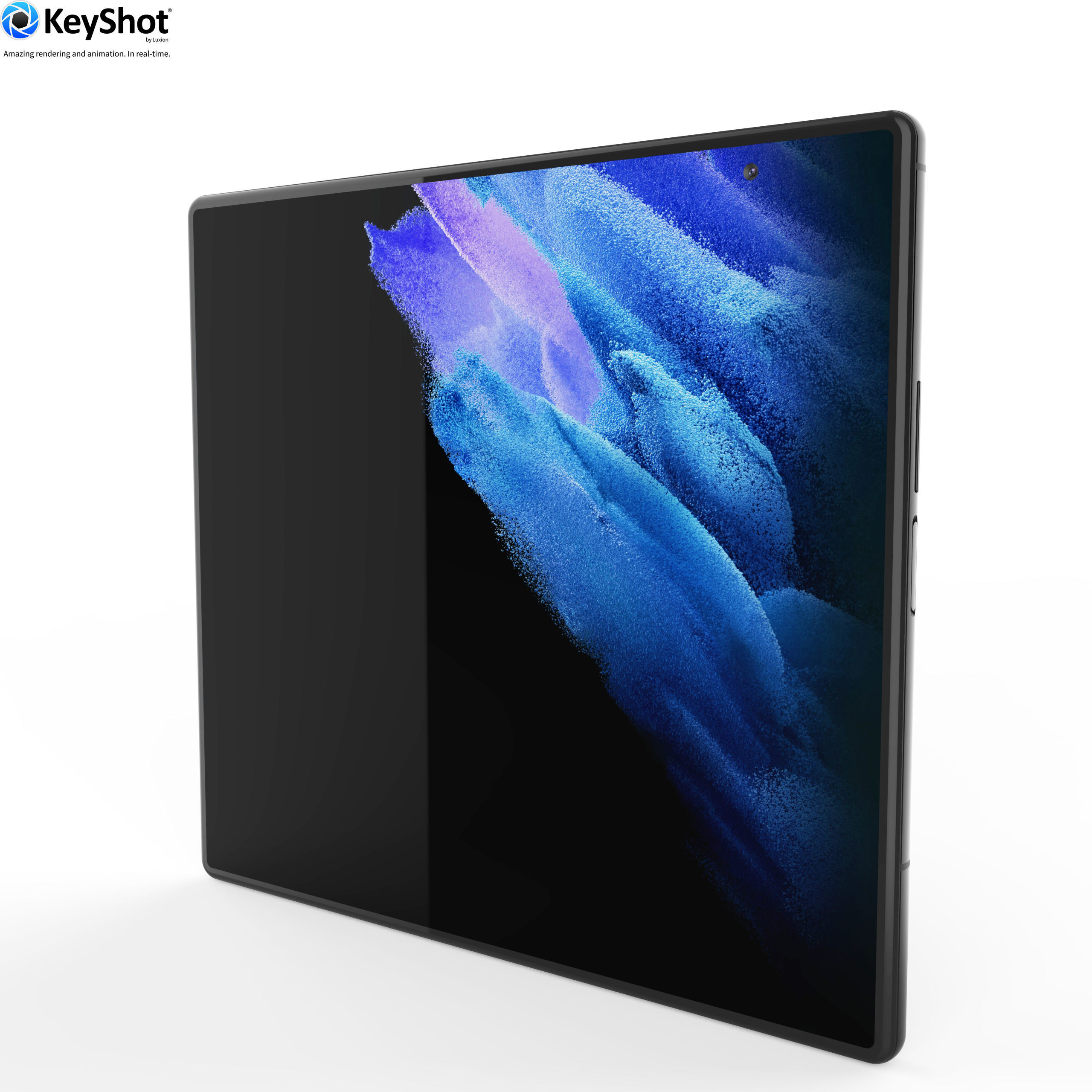 Samsung Galaxy Fold 3 concept 3D model_6