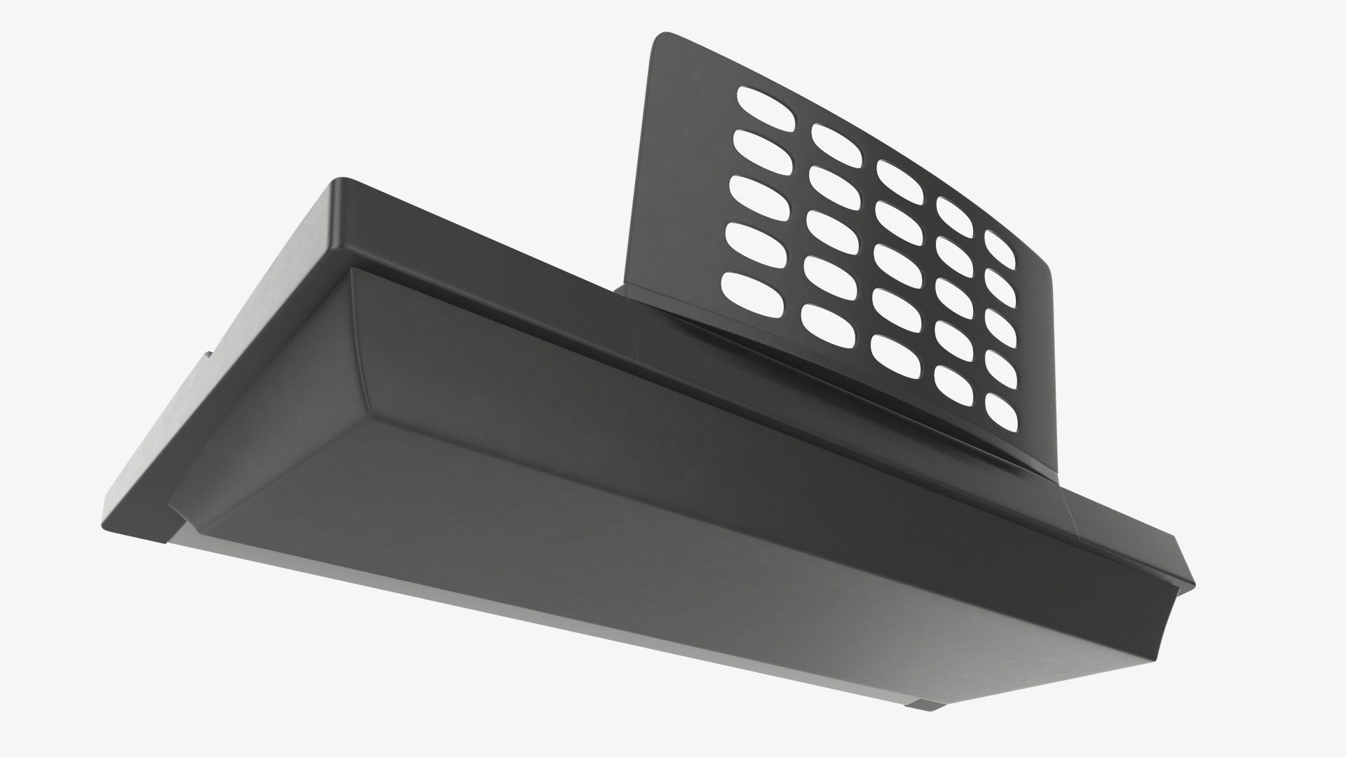 Home music keyboard synthesizer 3D model_4