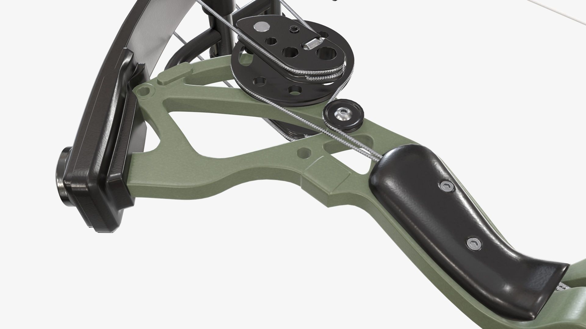 Compound lever action bow 3D model_8