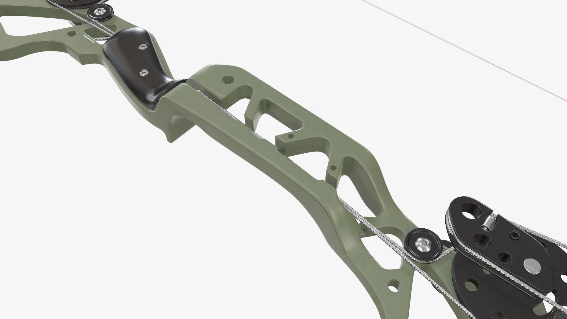 Compound lever action bow 3D model_7