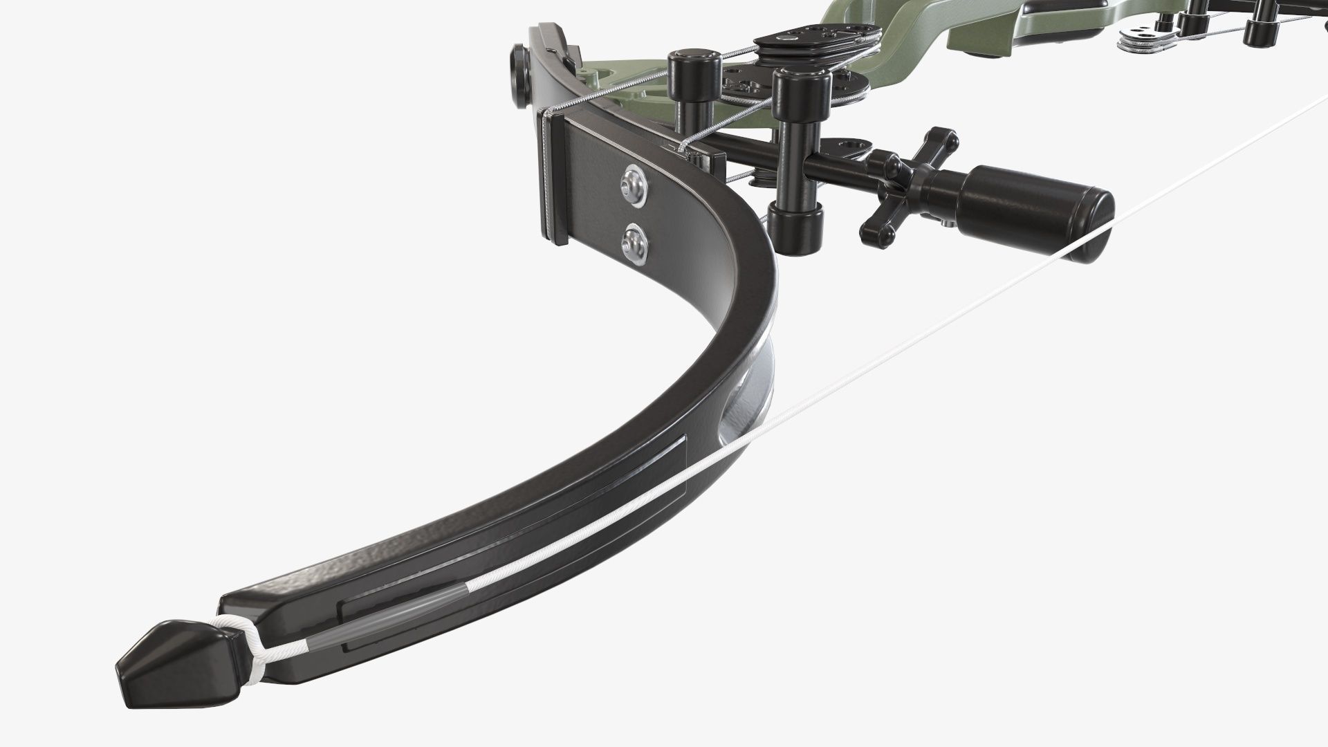 Compound lever action bow 3D model_15