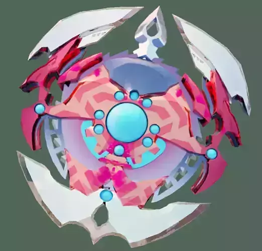 Throwable medieval fantasy blade weapon