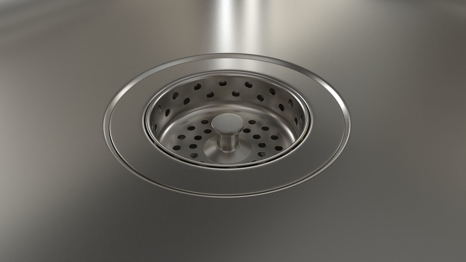 LANGUDDEN sink Ikea 46x46cm 3D model_4