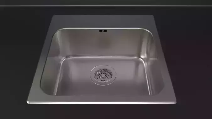 LANGUDDEN sink Ikea 46x46cm